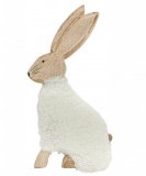 Dekorativni zec primjer modela, sjedeći, visina: ca. 34 cm