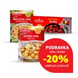 -20% na odabrane proizvode juhe i kocke Podravka