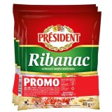 Sir ribanac, 35% m.m. President 3x40 g