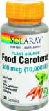 Dodatak prehrani Food Carotene Solaray 30 kom