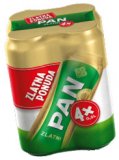 Pivo Pan Lager ili Zlatni 4x0,5 L