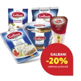 -20% na odabrane proizvode Galbani