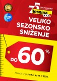 Lesnina letak Veliko sezonsko sniženje 02.07.-13.07.2024.