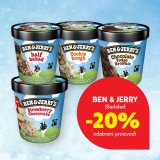 -20% na sladoled Ben & Jerry