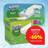 -50% na odabrane proizvode za čišćenje Swiffer