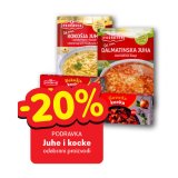 Instant juhe i kocke, odabrani proizvodi Podravka