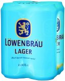 Pivo 4,8% alk. Lowenbrau 4x0,5 l