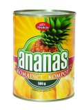 Ananas kompot komadići Frudela, ocijeđena masa: 290 g