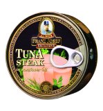 Tuna odrezak u ulju Franz Josef, ocijeđena masa = 120 g