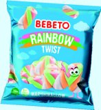 Bomboni Bebeto Rainbow twist 60 g