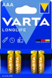 Baterije Longlife AA, AAA Varta 4 kom