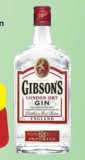 Gibson's london dry gin 0,7l