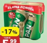 Pan zlatni pivo 6x0,5l