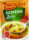 Kokošja, goveđa, povrtna bistra juha s tjesteninom Fineta 65 g