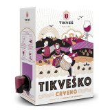 Crveno kvalitetno vino Tikveš 3 l bag in box