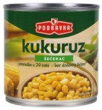 Kukuruz šećerac Podravka 340 g, ocijeđena masa 280 g