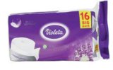 Toaletni papir Violeta Premium lavanda ili pamuk 3 sloja 16 rola u pakiranju