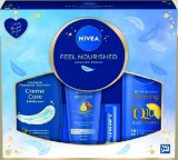 Poklon paket Nivea Feel nourished, 4/1, 1 pak.