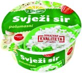 Sir svježi polumasni 'z bregov, 500 g