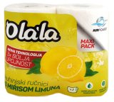 Papirnati ručnik Olala limun, 3 sloja