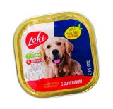 Hrana za pse s govedinom Loki, 300 g