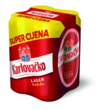 Pivo Karlovačko 4 x 0,5 L