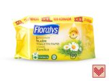 Vlažni toaletni papir XXL Floralys