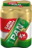 Pivo Pan Lager ili Zlatni 4x0,5 L