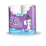 Papirnati ručnici, Supersoft, dvoslojni Violeta 2x2 role