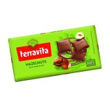 Čokolada s lješnjacima Terravita, 100 g