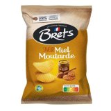 Čips med-senf Brets 125 g