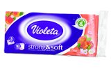 Toaletni papir breskva Violeta, 3-sl., 10/1