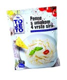 Rižoto s umakom od gljiva, makaroni s umakom bolognese, penne s umakom 4 vrste sira ToJeTo, 175 g