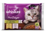 WHISKAS PURE DELIGHT MIX odabrani okusi, multipack 4x85 g