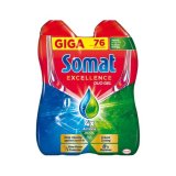 Gel za strojno pranje posuđa Somat 2x684 ml