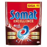 Kapsule za strojno pranje posuđa Somat 60 komada