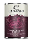 CANAGAN Dinner, puretina i pačetina s organskim povrćem, 400 g