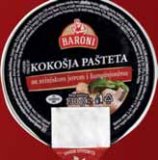 Kokošja pašteta Baroni 130 g