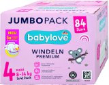 Premium pelene jumbo maxi vel. 4 (8-14 kg), babylove 84/1