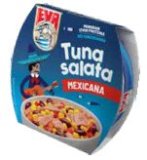 Eva TUNA SALATA mexicana, mediterana 160 g