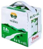 Mlijeko trajno Z'bregov 2,8% m.m. 6x1 L
