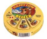 Happy Cow TOPLJENI SIR natur, paprika, 140 g
