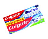 Pasta za zube Triple action 100 ml + Maxfresh blue 75 ml Colgate, 1 pak