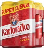 Pivo karlovačko 4x0,5l