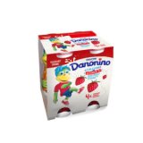 Danonino drink jagoda 4x100 g