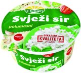Sir svježi polumasni 'z bregov, 500 g