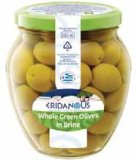 Zelene masline s košticama Ridanous 400 g