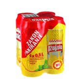 Pivo 5,0 % alk. Ožujsko, 4x0,5 l