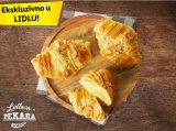 Brioche croissant punjen finom kremom 100 g