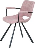 Cadiz stolica 56x56x79 cm roza